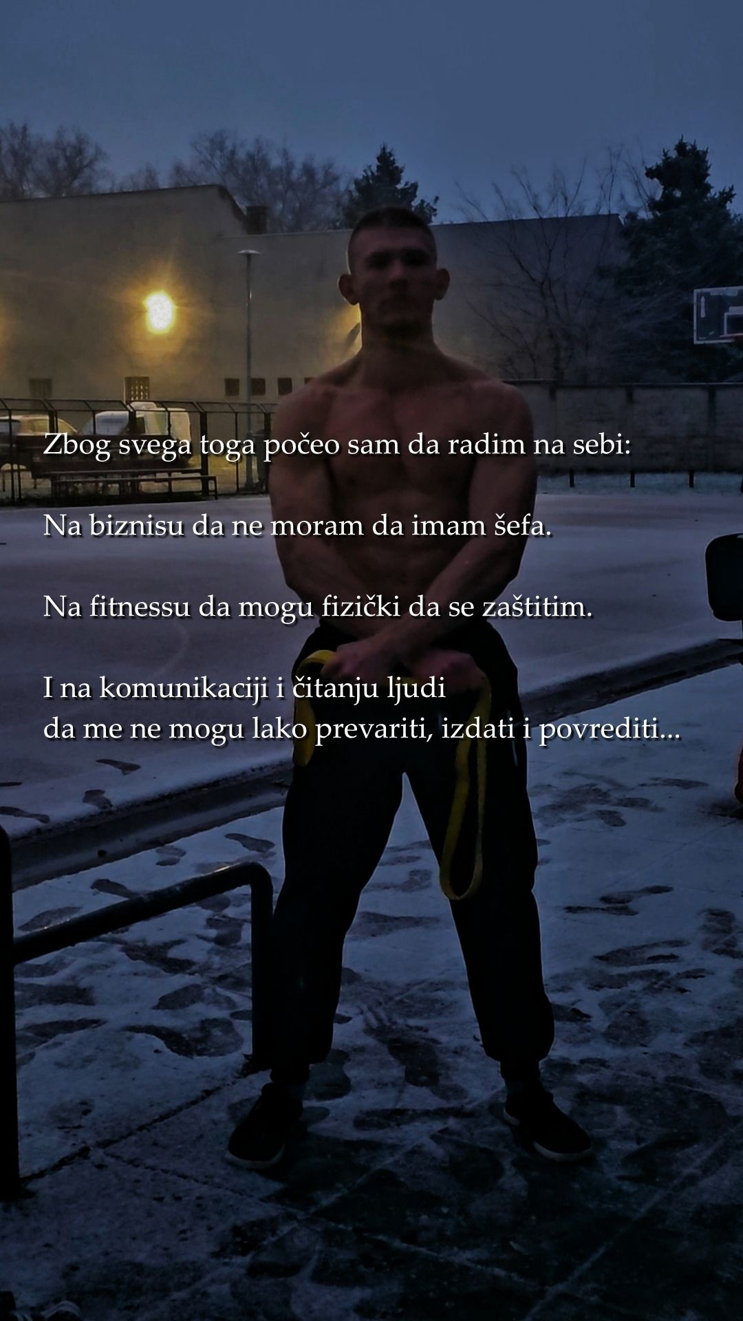 Zašto sam počeo da radim na sebi